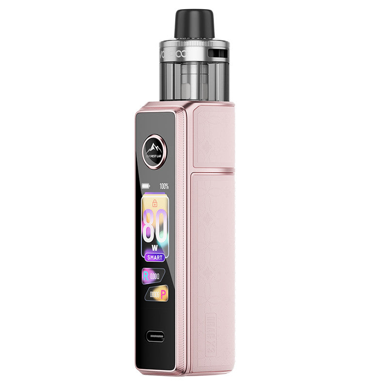 Kit Voopoo Drag X3 80W 5ml Glow Pink | VAPEVO