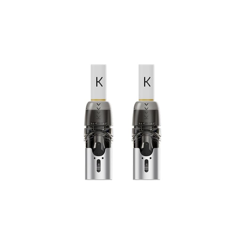 KIWI VAPOR Kiwi 2 - Pack de 2 Cartouches Pod 1.8ml-Black-VAPEVO