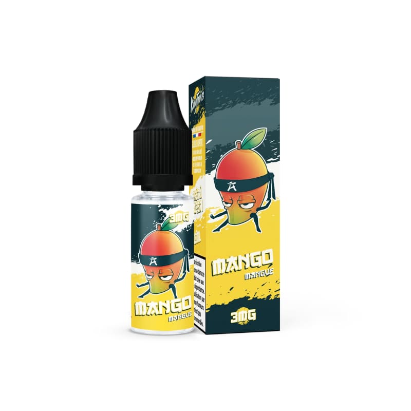 KUNG FRUITS E-liquide MANGO 10ml 3 mg | VAPEVO