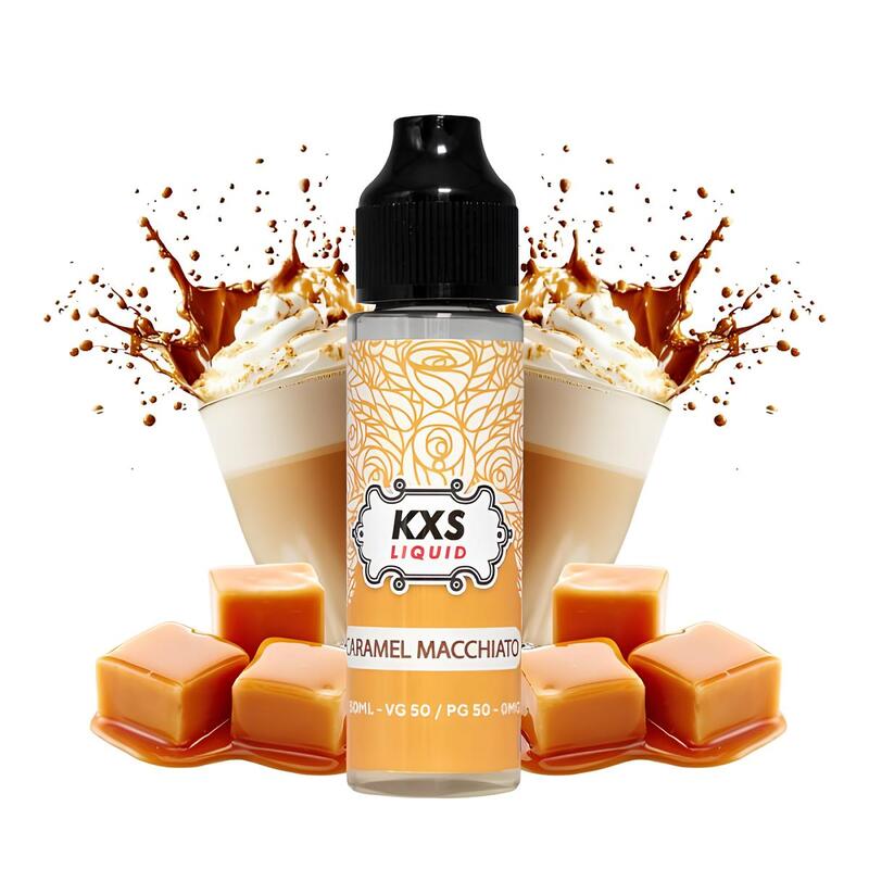 KXS LIQUID Caramel Macchiato - E-liquide 50ml-0 mg-VAPEVO