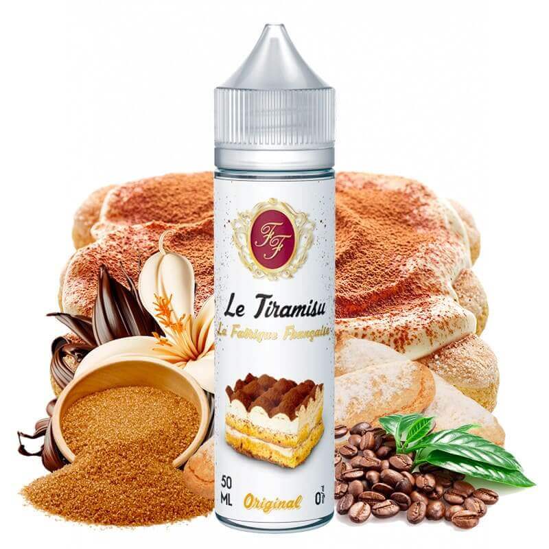 LA FABRIQUE FRANAISE Le Tiramisu - Pack E-liquid 60ml LA FABRIQUE FRANAISE Le Tiramisu - Pack E-liquid 60ml