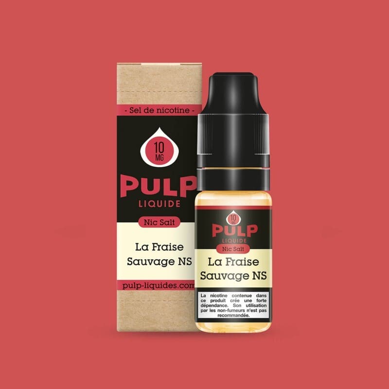 E-liquide Sel de Nicotine La Fraise Sauvage 10ml - PULP Nic Salt