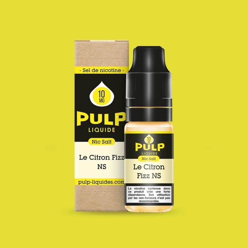 E-liquide Sel de Nicotine Le Citron Fizz 10ml - PULP Nic Salt