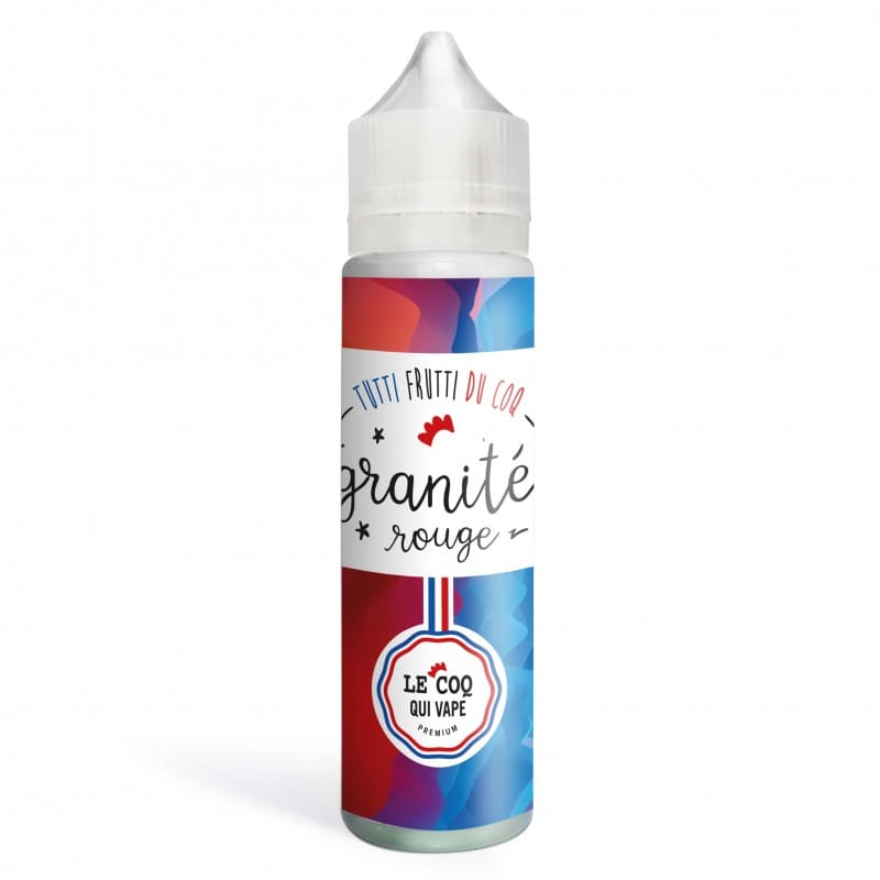 LE COQ QUI VAPE E-liquide Granit Rouge 50ml LE COQ QUI VAPE E-liquide Granit Rouge 50ml