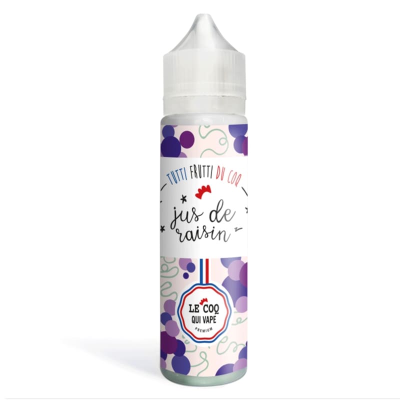 LE COQ QUI VAPE E-liquide Jus de Raisin 50ml pas cher et livraison gratuite | VAPEVO LE COQ QUI VAPE E-liquide Jus de Raisin 50ml pas cher et livraison gratuite | VAPEVO
