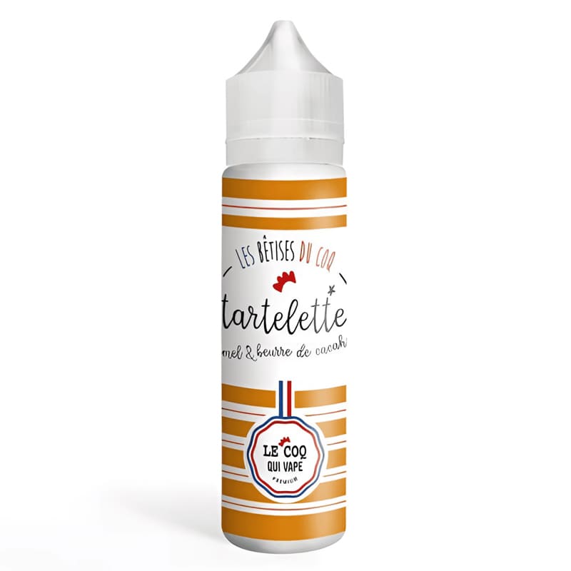 LE COQ QUI VAPE E-liquido Tartelletta al caramello al burro di arachidi 50ml LE COQ QUI VAPE E-liquido Tartelletta al caramello al burro di arachidi 50ml