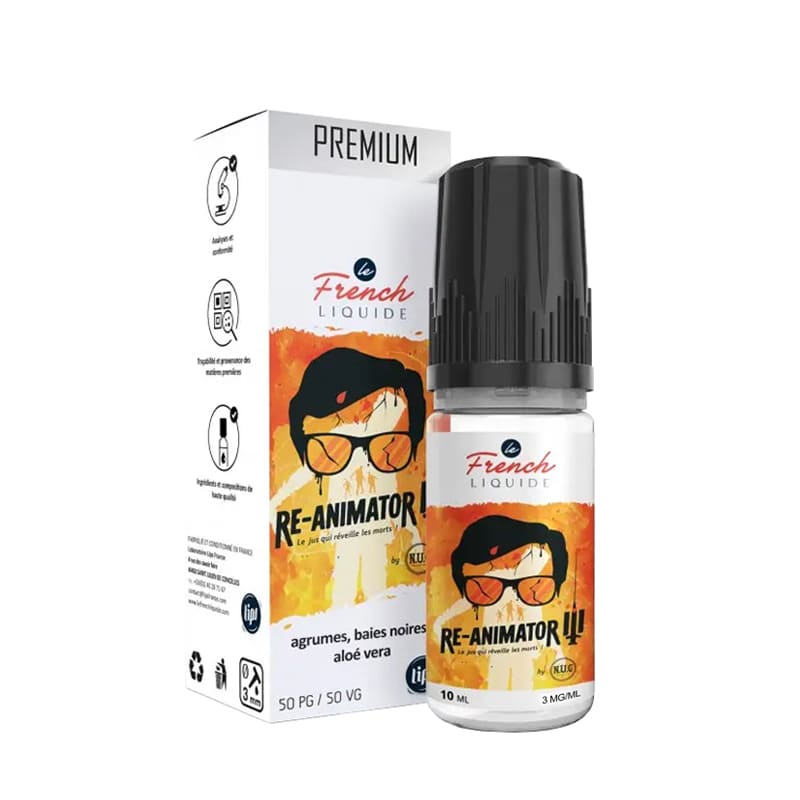 LE FRENCH LIQUIDE Re-Animator III - E-liquide 10ml-0 mg-VAPEVO
