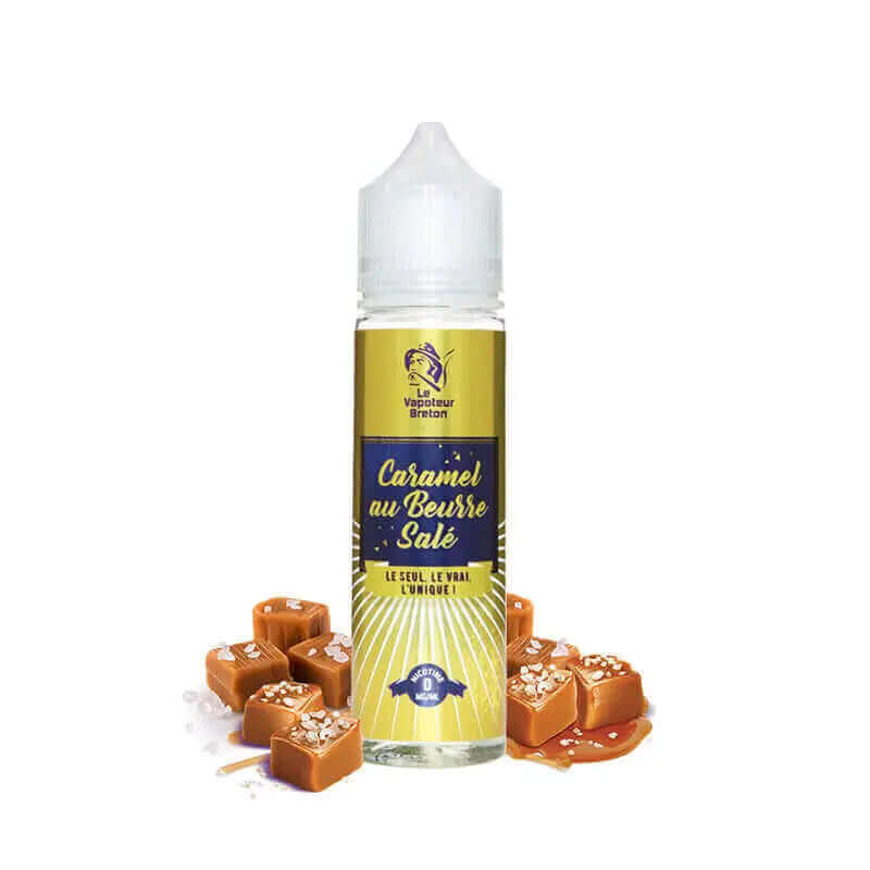 LE VAPOTEUR BRETON E-liquid Salted Butter Caramel 50ml LE VAPOTEUR BRETON E-liquid Salted Butter Caramel 50ml