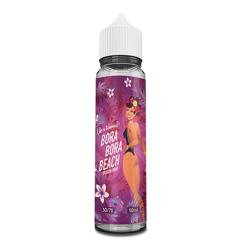 LIKE A WOMAN E-liquide Bora Bora Beach 50ml pas cher et livraison gratuite | VAPEVO LIKE A WOMAN E-liquide Bora Bora Beach 50ml pas cher et livraison gratuite | VAPEVO