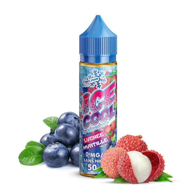 LIQUIDAROM ICE COOL Blueberry Lychee - E-liquid 50ml LIQUIDAROM ICE COOL Blueberry Lychee - E-liquid 50ml