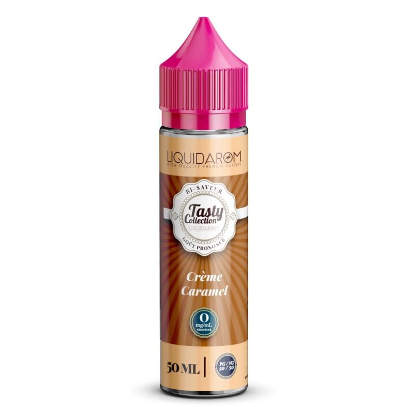 LIQUIDAROM TASTY COLLECTION E-liquido Crema Caramello 50ml LIQUIDAROM TASTY COLLECTION E-liquido Crema Caramello 50ml