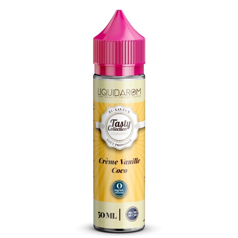 Calcolatore Liquidi Sigaretta Elettronica LIQUIDAROM TASTY COLLECTION E- liquido Crema Di Cocco Vaniglia 50ml Calcolatore Liquidi Sigaretta Elettronica LIQUIDAROM TASTY COLLECTION E- liquido Crema Di Cocco Vaniglia 50ml