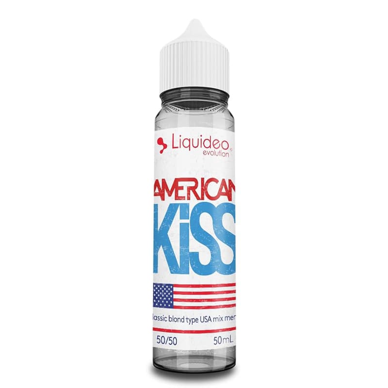 LIQUIDEO American Kiss - E-liquide 50ml-0 mg-VAPEVO
