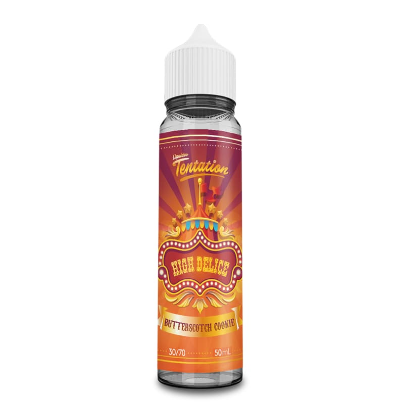 LIQUIDEO E-liquid Butterscotch Cookie 50ml LIQUIDEO E-liquid Butterscotch Cookie 50ml