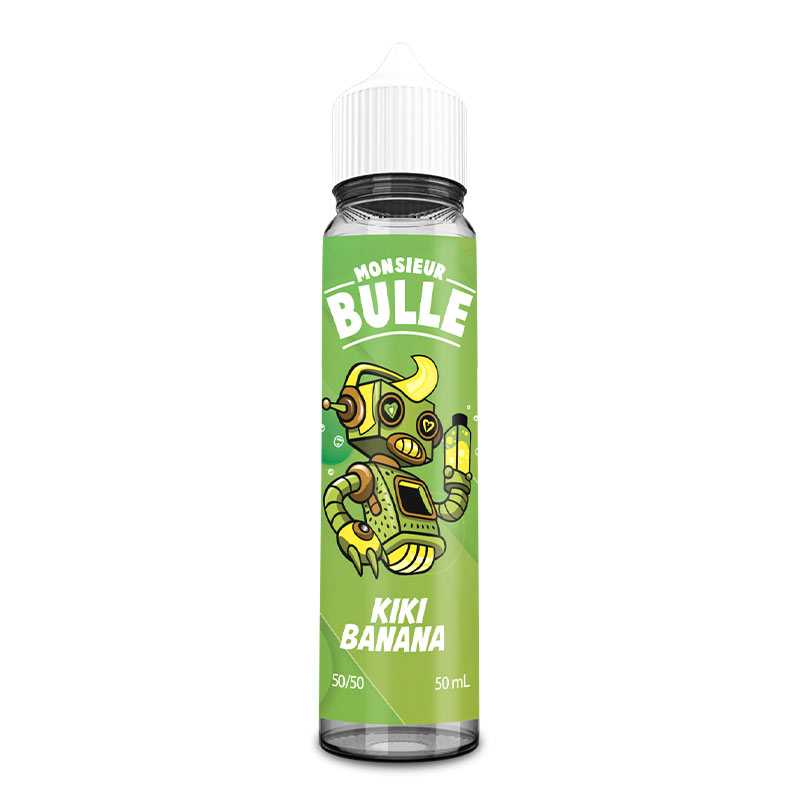 LIQUIDEO Monsieur Bulle Kiki Banana - E-liquide 50ml-0 mg-VAPEVO
