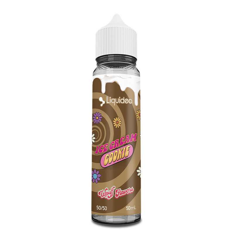 LIQUIDEO Wpuff Flavors Ice Cream Cookie - E-liquido 50ml LIQUIDEO Wpuff Flavors Ice Cream Cookie - E-liquido 50ml