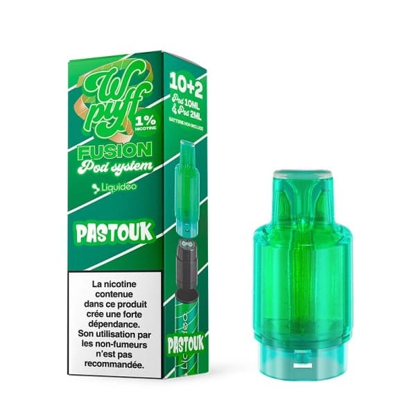 LIQUIDEO Wpuff Fusion - Pod Préremplie 10ml 15000 Puffs-10 mg-Pastouk-VAPEVO