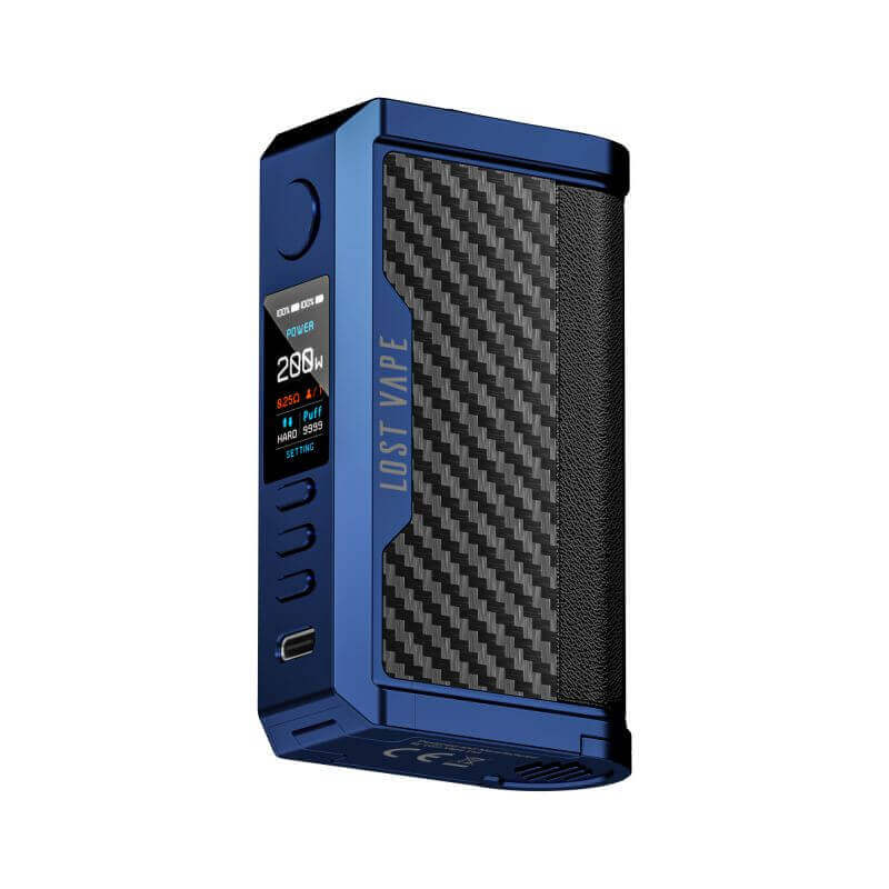 LOST VAPE Centaurus Q200 - Box Mod 200W-Sierra Blue Carbon-VAPEVO