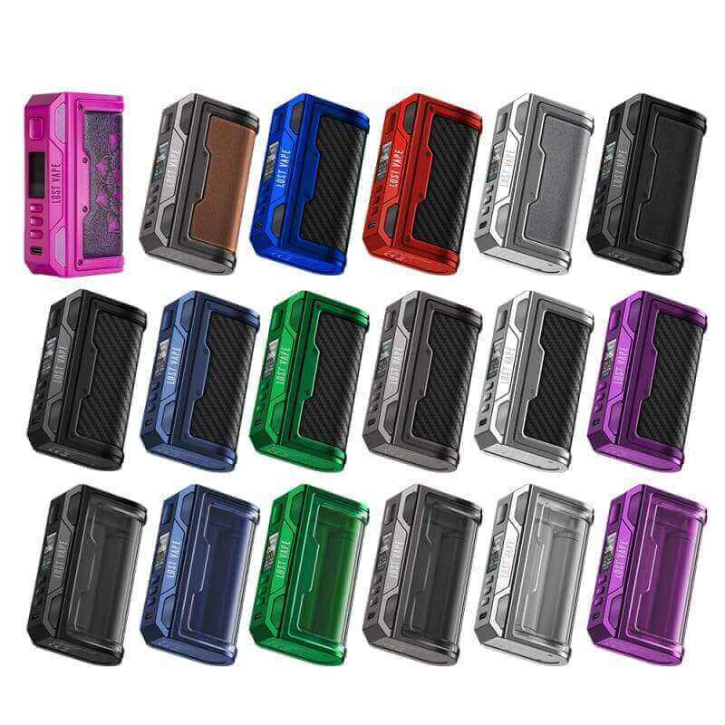 LOST VAPE Thelema Quest - Box Mod 200W-Black Carbon Fiber-VAPEVO