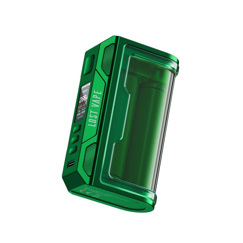 LOST VAPE Thelema Quest - Box Mod 200W-Emerald Green Clear-VAPEVO