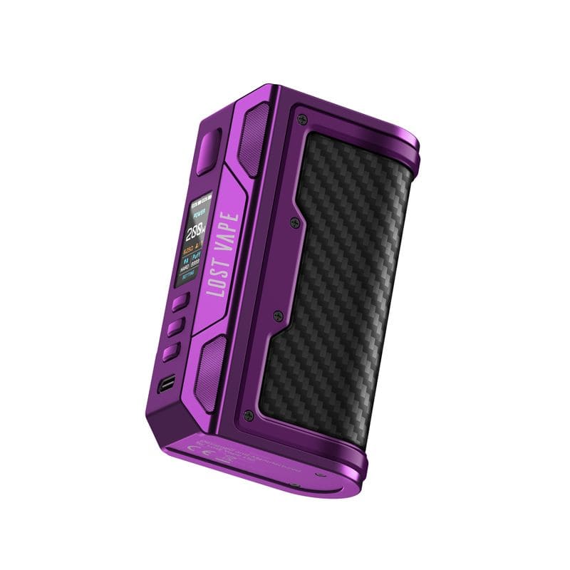 LOST VAPE Thelema Quest - Box Mod 200W-Mystic Purple Carbon Fiber-VAPEVO