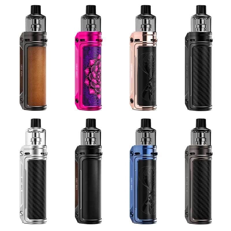 LOST VAPE Thelema Urban 80 - Kit E-Cigarette 80W 5.5ml-Black Carbon Fiber-VAPEVO