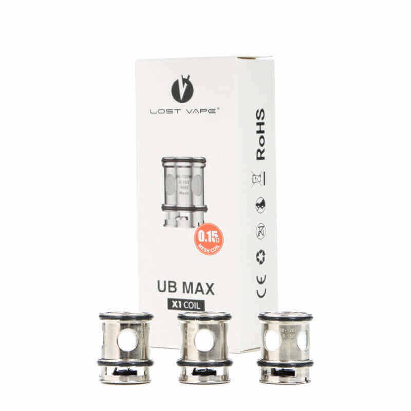 LOST VAPE UB Max V2 - Pack de 3 Résistances-X1 0.15 ohm-VAPEVO