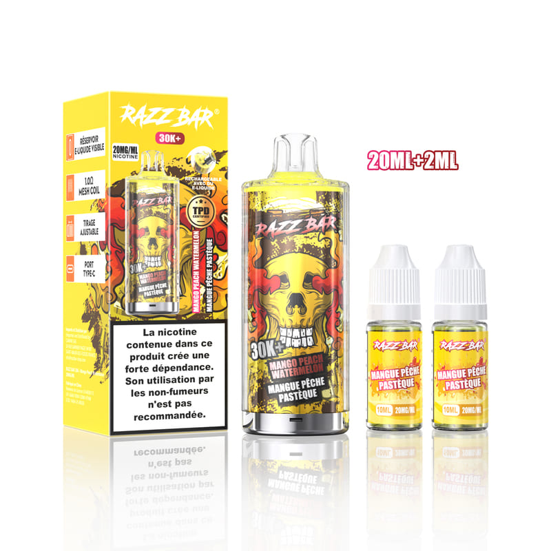 Kit Razz Bar 30K 20mg