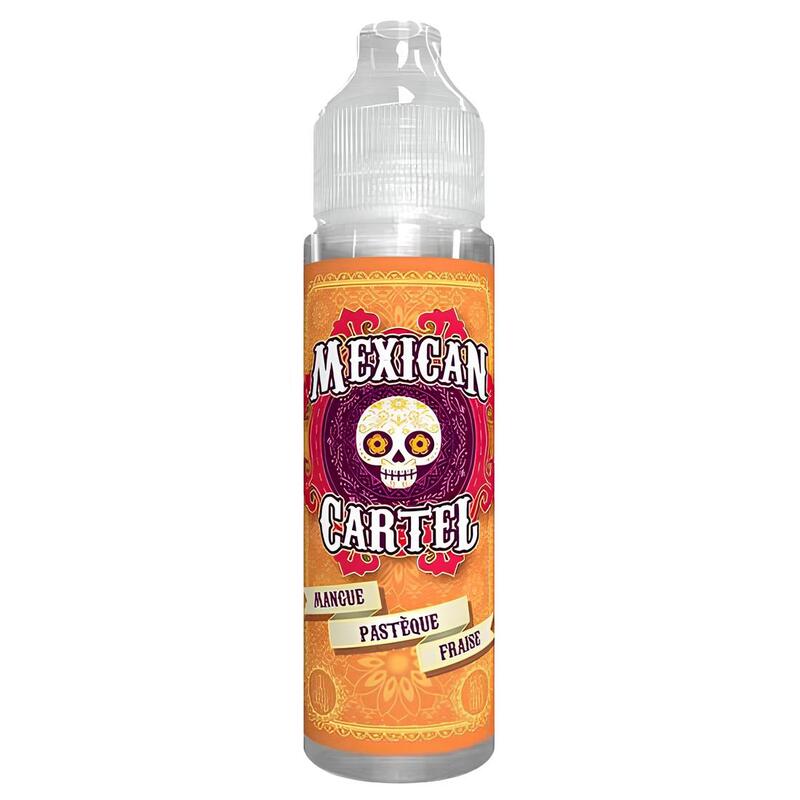 MEXICAN CARTEL Mangue Pastèque Fraise - E-liquide 50ml/100ml 0mg