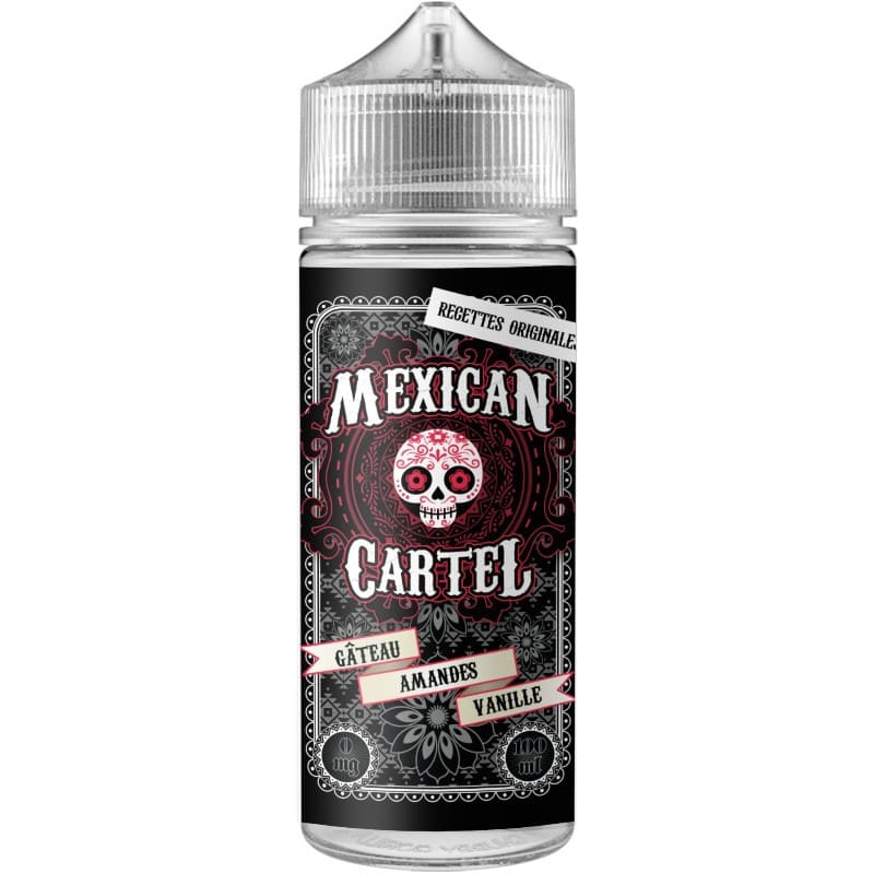 MEXICAN CARTEL Gâteau Amandes Vanille - E-liquide 50ml/100ml 0mg 100ml | VAPEVO