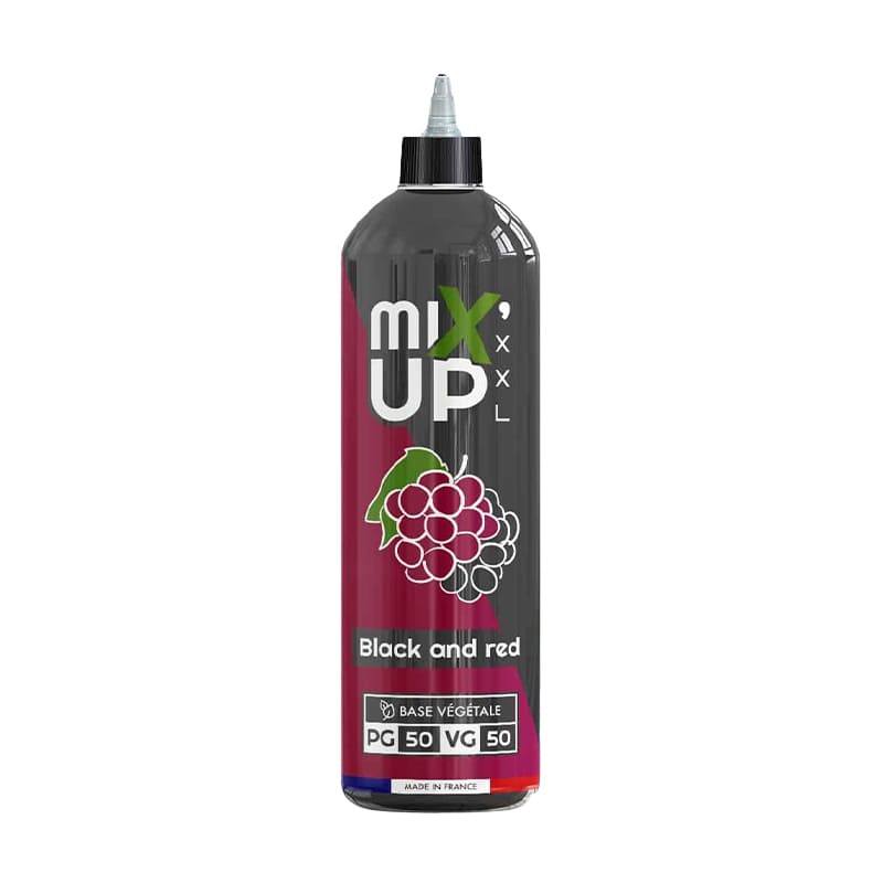 MIX'UP XXL Black and Red - E-liquide 1L 0 mg | VAPEVO