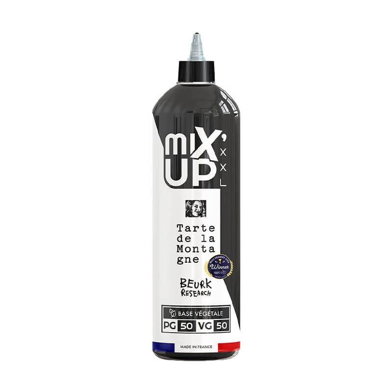 MIX'UP XXL X BEURK RESEARCH Tarte de la Montagne - E-liquide 1L-0 mg-VAPEVO