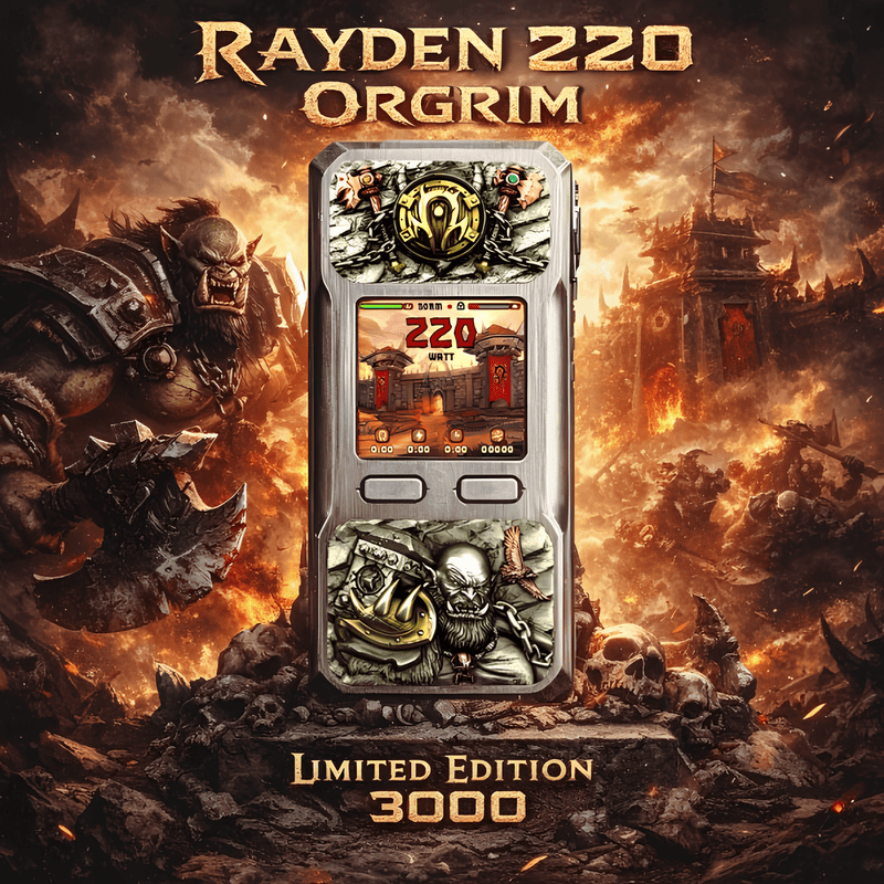 Box Mod BD Vape Rayden 220 Orgrim Limited Edition - 220W 18650