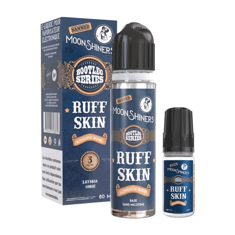 MOONSHINERS Bootleg Series Ruff Skin - Pack E-lquido 60ml MOONSHINERS Bootleg Series Ruff Skin - Pack E-lquido 60ml