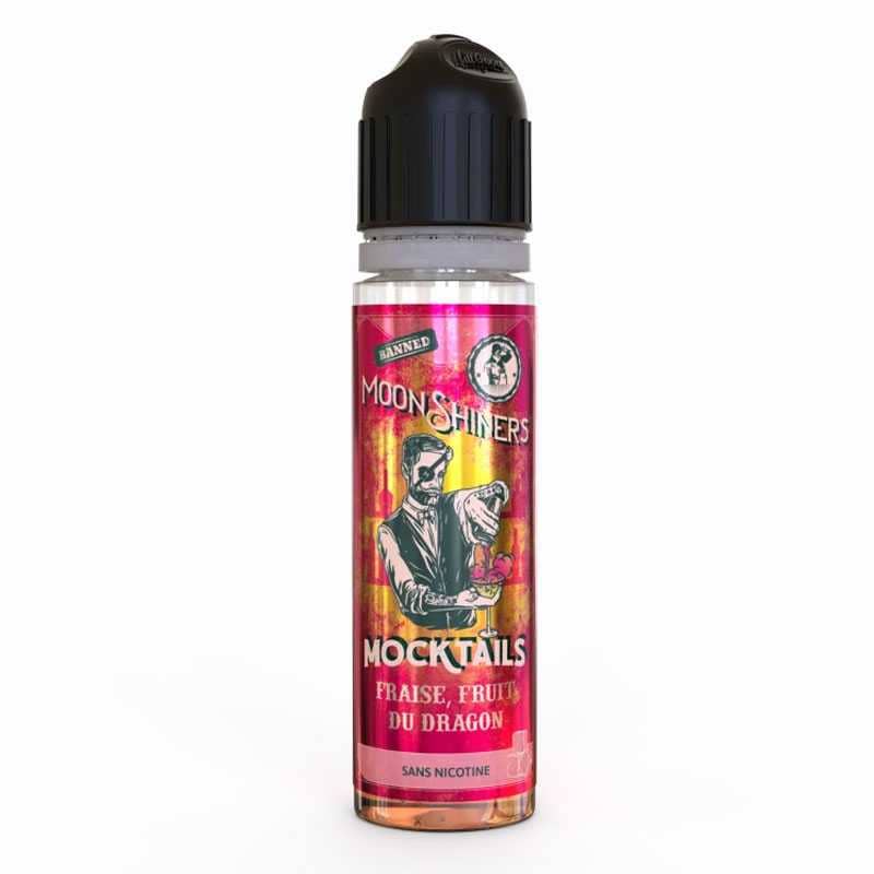 MOONSHINERS Mocktails Fraise Fruit Du Dragon - E-liquide 50ml-0 mg-VAPEVO