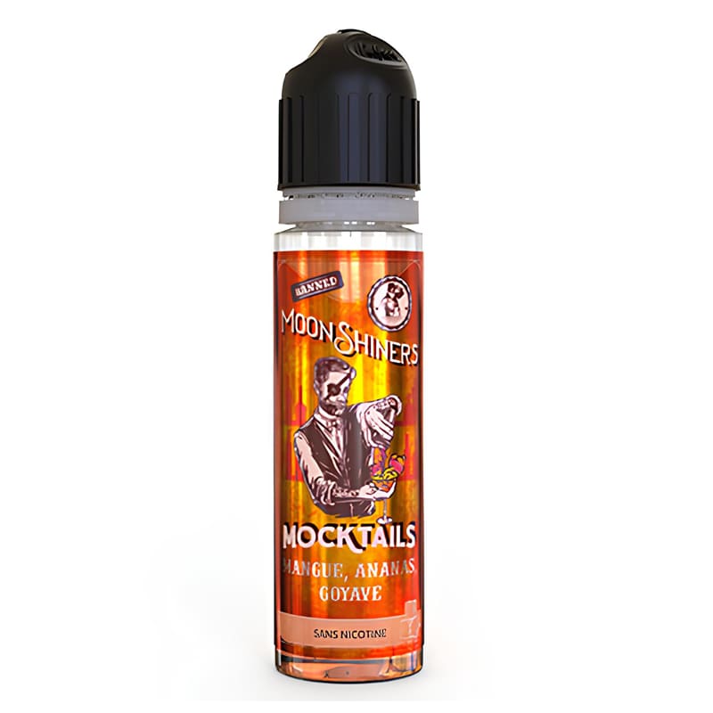 MOONSHINERS Mocktails Mangue Ananas Goyave - E-liquide 50ml-0 mg-VAPEVO