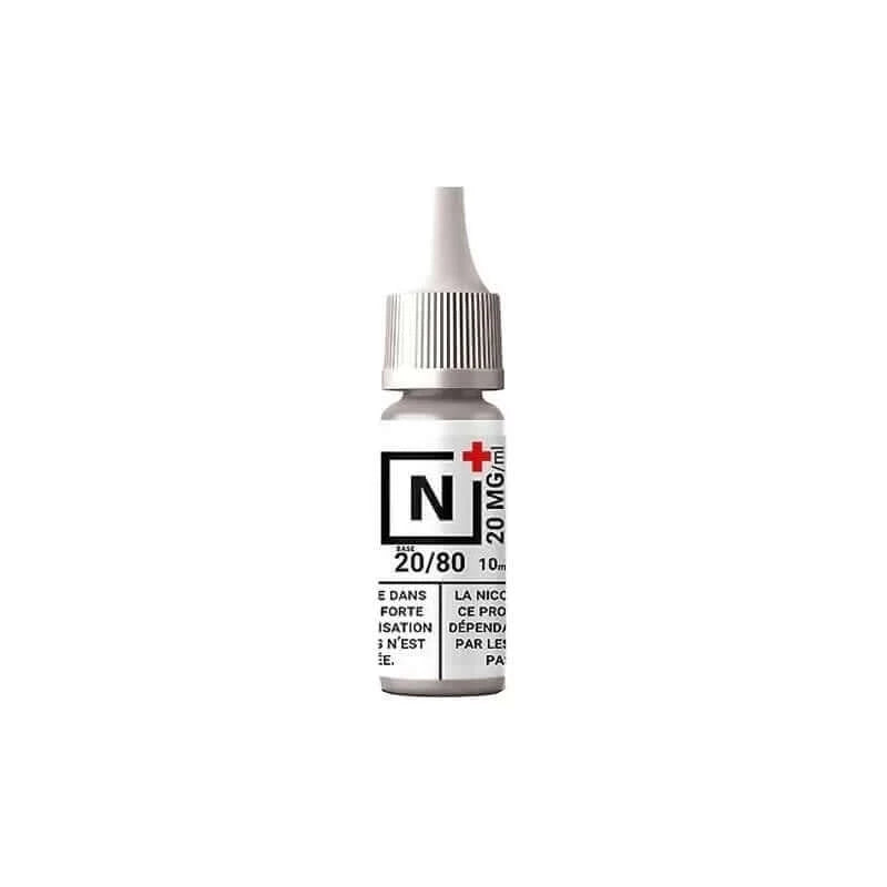 N+ Booster De Nicotine 20mg - Flacon 10ml-20:80-VAPEVO