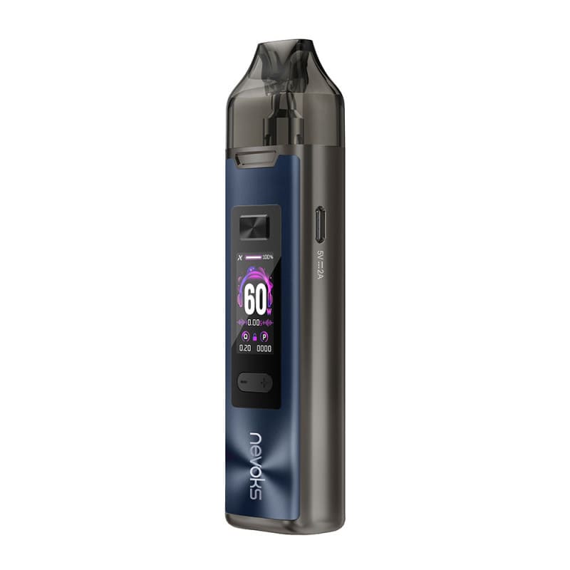 NEVOKS Feelin XR Pro - Kit E-Cigarette 2500mAh 60W 4.5ml-Gunmetal Blue-VAPEVO