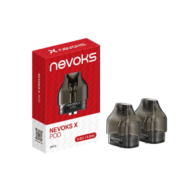 NEVOKS X - Pack de 2 Cartouches Pod 4.5ml-0.2 ohm-VAPEVO