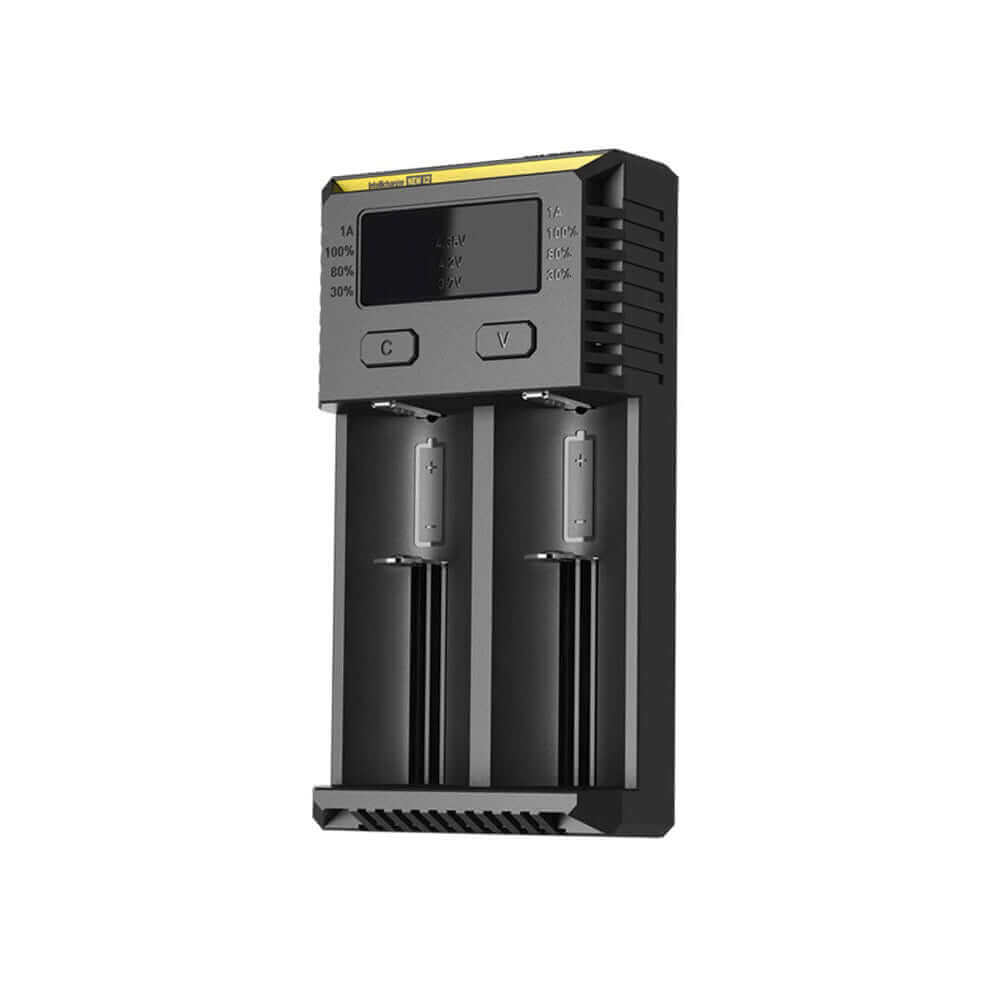 NITECORE NEW INTELLICHARGER I2 - Chargeur Accus 2 Slots-VAPEVO
