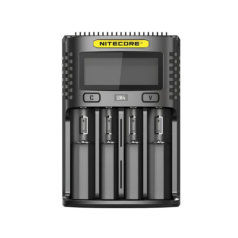 NITECORE UM4 - Chargeur Accus 4 Slots-VAPEVO
