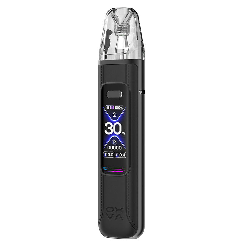 OXVA Xlim Pro 3 - Kit E-Cigarette 30W 1500mAh-Black Leather-VAPEVO