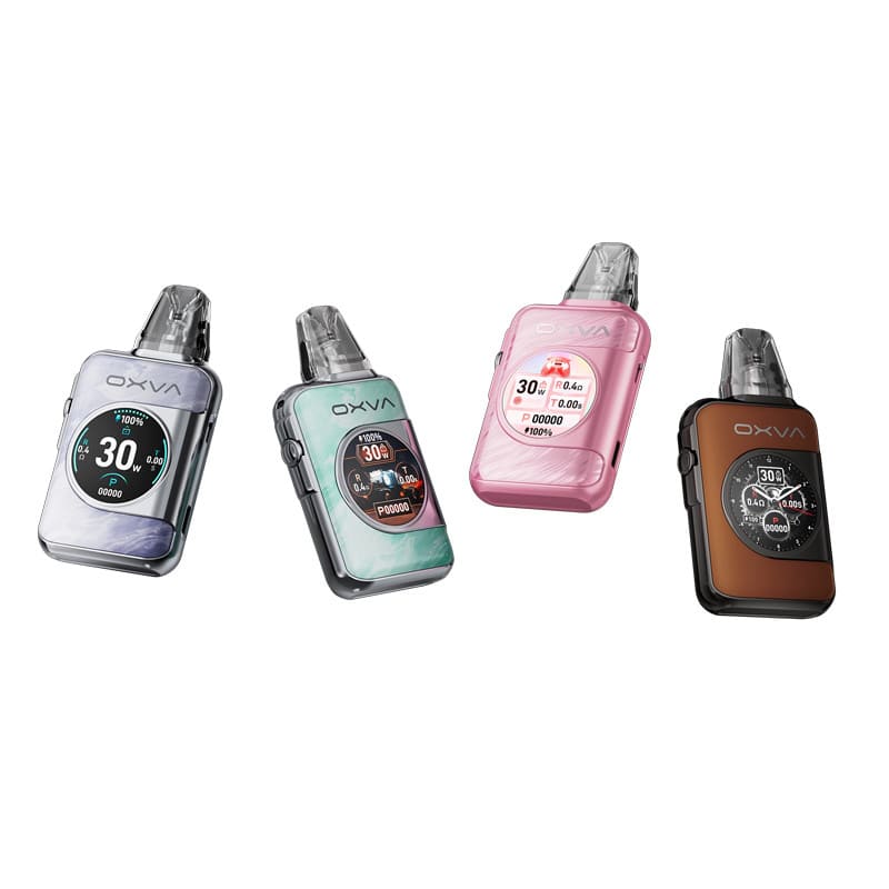 OXVA Xlim SQ Pro 2 - Kit E-Cigarette 30W 1600mAh-Gun Metal Wood-VAPEVO