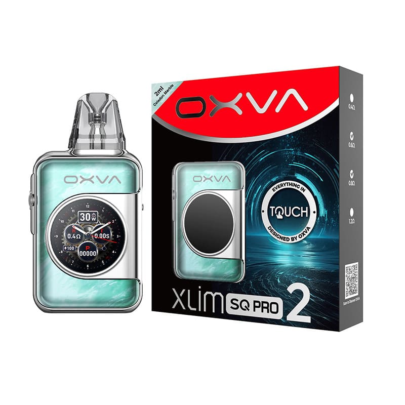 OXVA Xlim SQ Pro 2 - Kit E-Cigarette 30W 1600mAh-Gun Metal Wood-VAPEVO