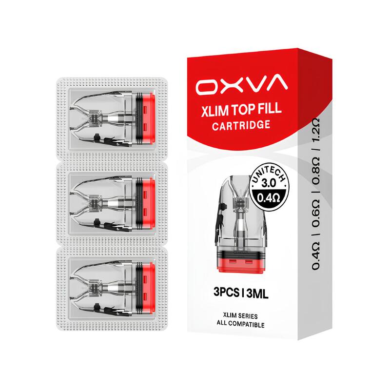 Pods Xlim Top Fill 3ml Unitech 3.0 (Pack de 3) - Oxva