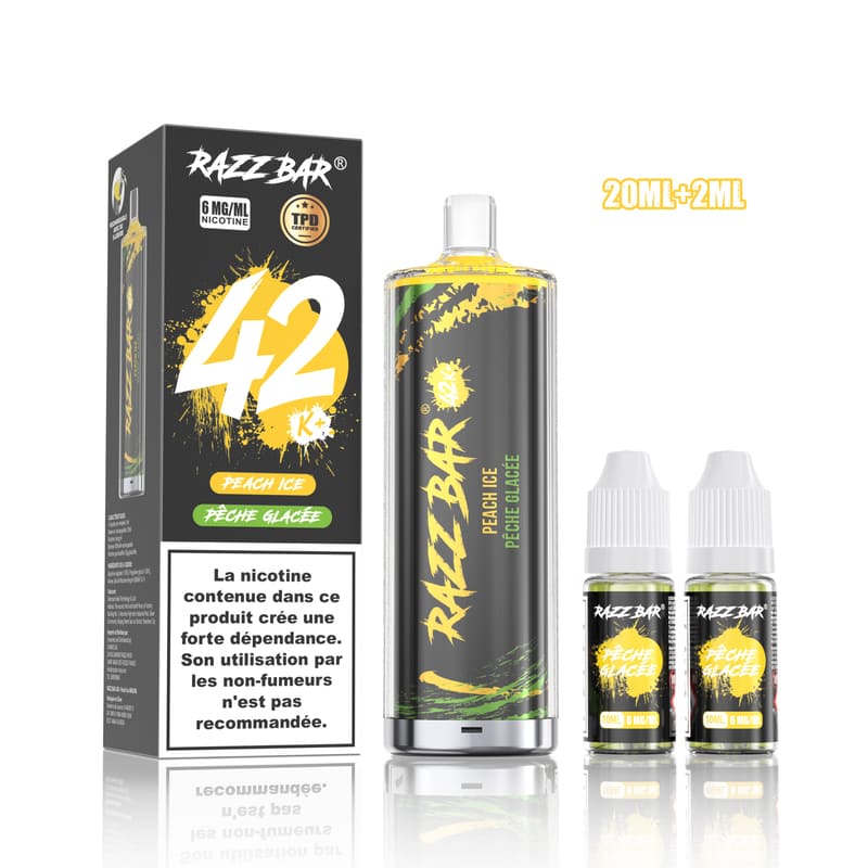 Kit Razz Bar 42K 6mg