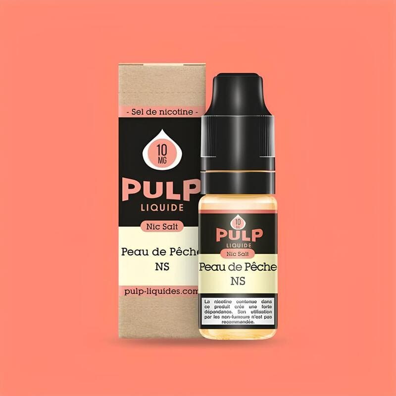 E-liquide Sel de Nicotine Peau de Pêche 10ml - PULP Nic Salt