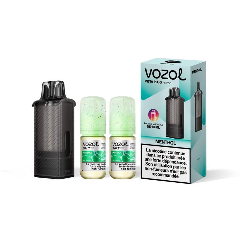 Cartouches Vozol Vista Plug Plus 35K 20mg
