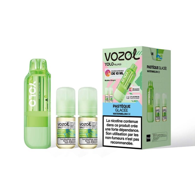 Cartouches Vozol Yolo 40K 2x10ml - Vozol