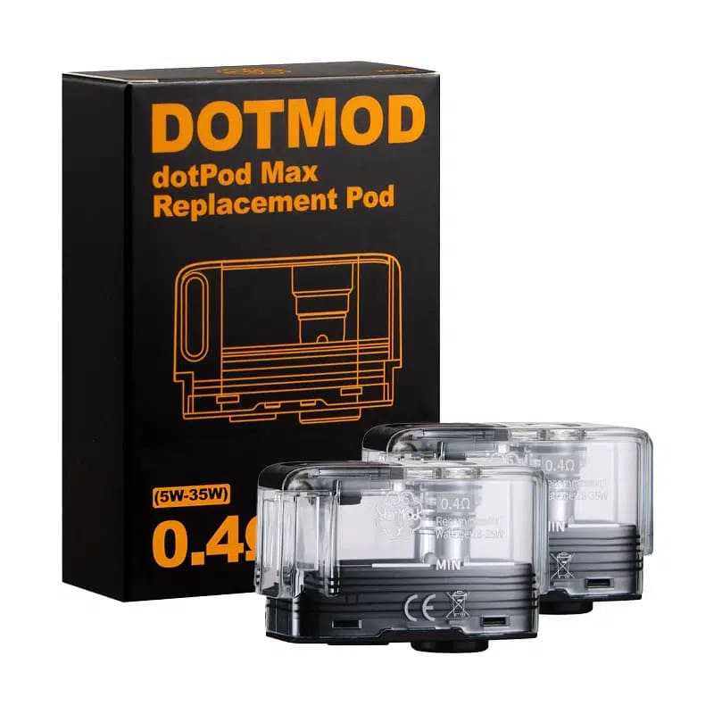Pods Dotmod DotPod Max 5ml – Pack de 2 0.4 ohm | VAPEVO